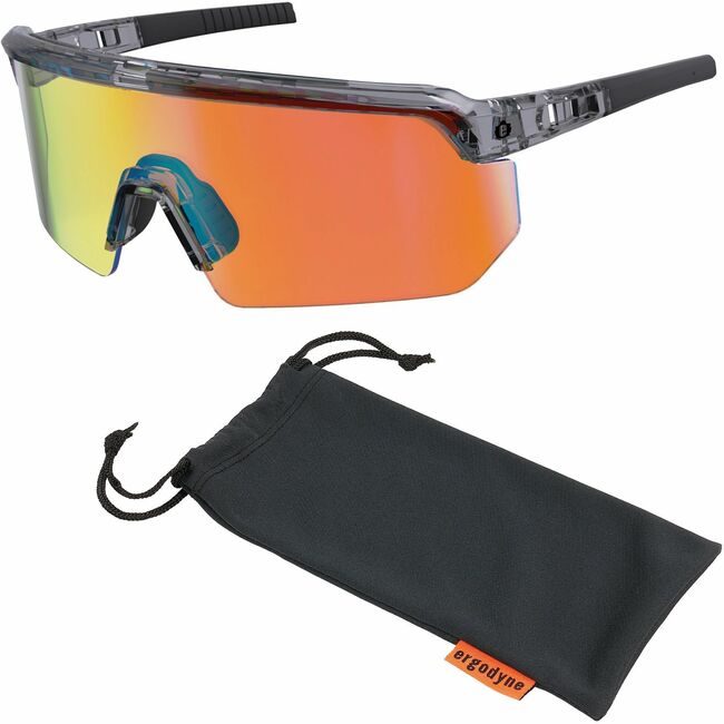 Ergodyne Glasses Safety Afas Orn Clear EGO55014