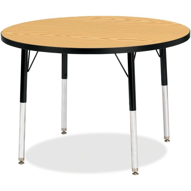 Jonti-Craft, Inc. Table Activity 36"RND Ok/Bk JNT6488JCA210