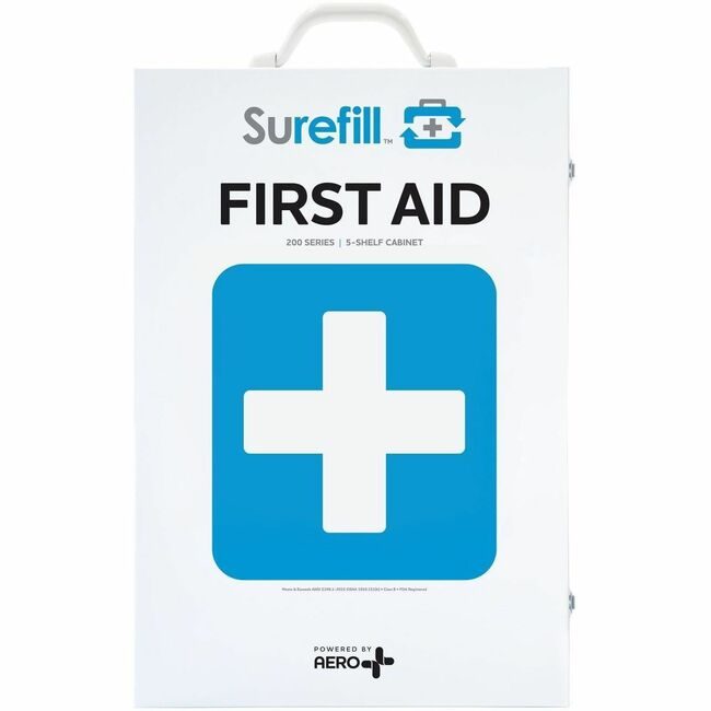 Aero Healthcare AU Pty Ltd CARDIACT 5-SHELFFACAB Ansi Clsb AERSF200BMT