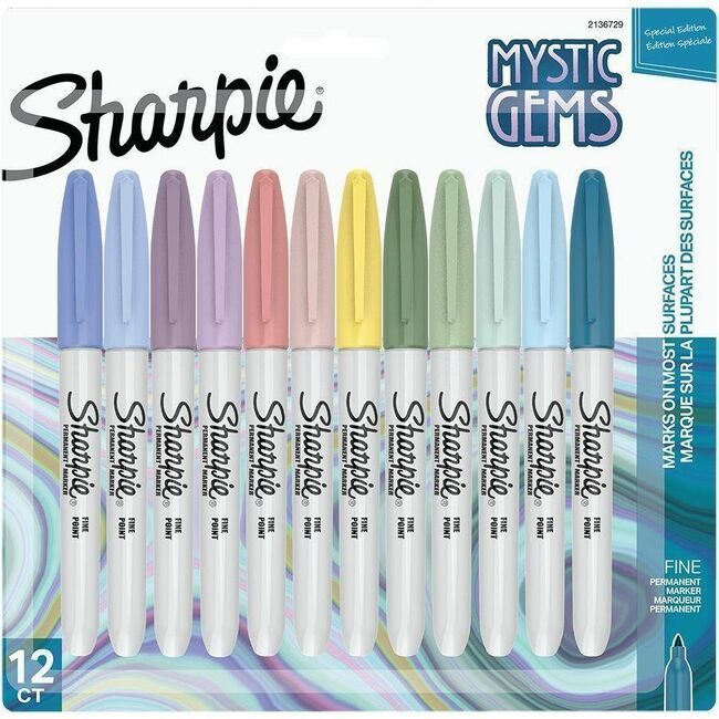 Sharpie / Expo / Prismacolor / Sanford Newell Brands / Sanford Sharpie / Expo / Prismacolor / Marker Fine Shrpie 12 Count Assorted SAN2136729