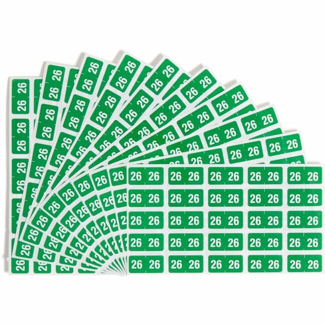 Smead Manufacturing Co. Label Cc YR26 Ets Flat SMD67926