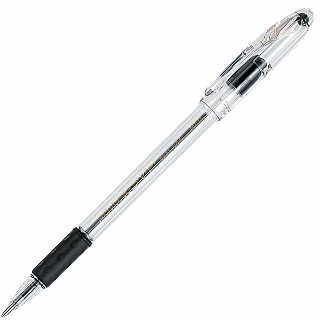 Pentel of America Pen Rsvp Bp Medium Black Dz PENBK91-A