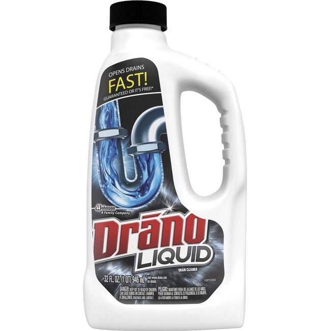 SC Johnson Professional Remover Clog Liq Drano 32OZ SJN318593CT