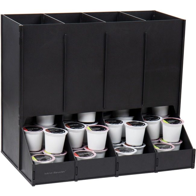 Mind Reader Products Organizer Pod Dispenser Black EMSCPODBK