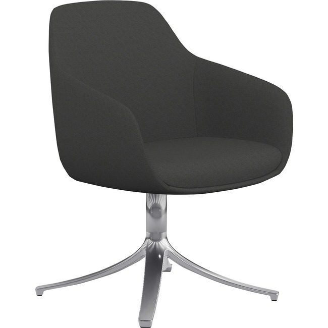 9to5 Seating Chair Swvl Fbrc Gy/Plshd NTF9134GTPFDO