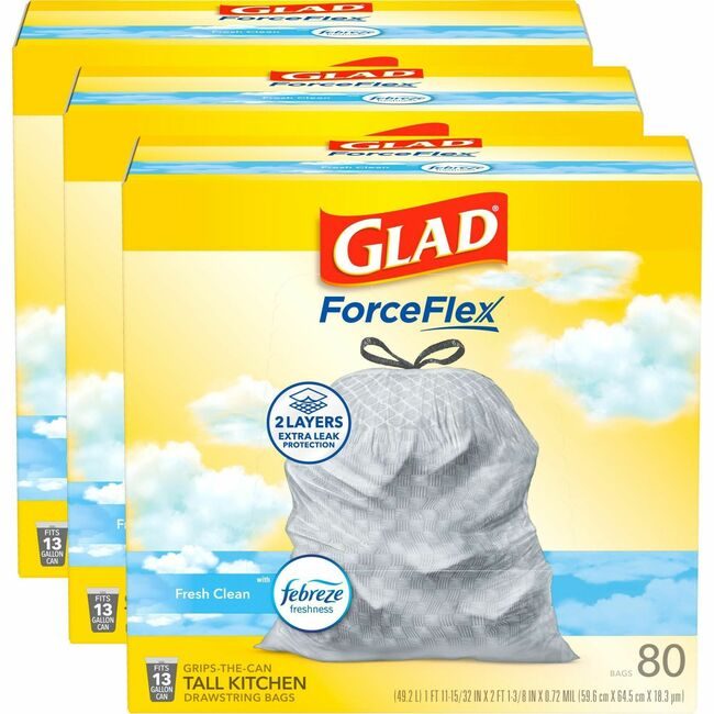 CloroxPro / Clorox The Clorox Company CloroxPro / Bags Trash Frsh Cln 13GAL CLO78899CT