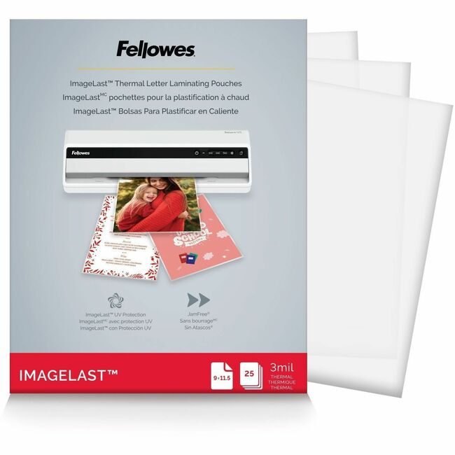 Fellowes Brands Pouch Laminate Uv Letter 3MIL FEL5200501