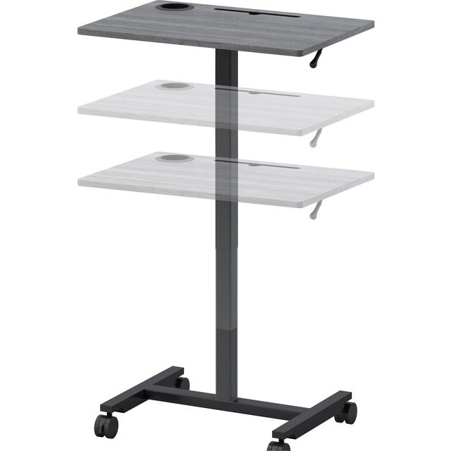 Lorell Desk Mobile Height-Adj LLR84837