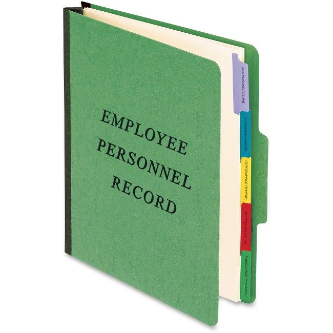 Pendaflex Folders Personnel Letter Green PFXSER1GR