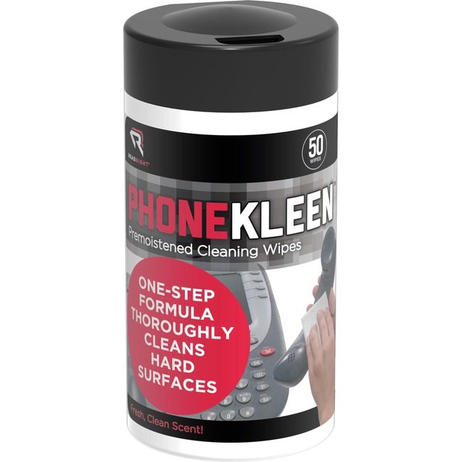 Advantus Corp. Read Right Phonekleen Tub 50 Count REARR1403