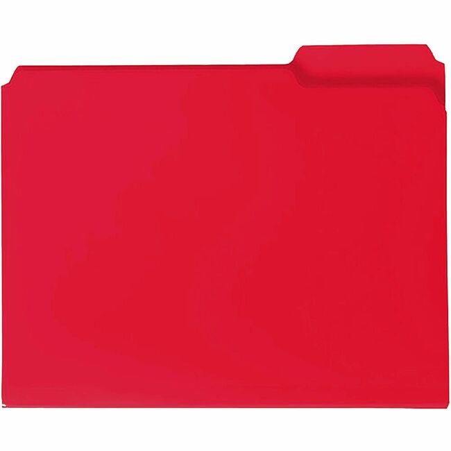 Smead Manufacturing Co. Folder Letter 1/3 Pro Red SMD10501