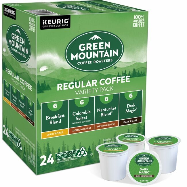 Keurig Dr Pepper / Green Mountain Coffee Roasters Sampler Variety Reg Grnmtn GMT9974