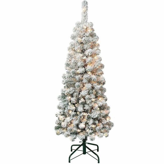 National Tree Company Acacia Sflock Wc 4.5FT NLT729083275074