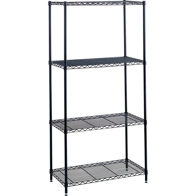 Safco Products Shelving Wr 18X48 4SHLF/PST SAF5291BL