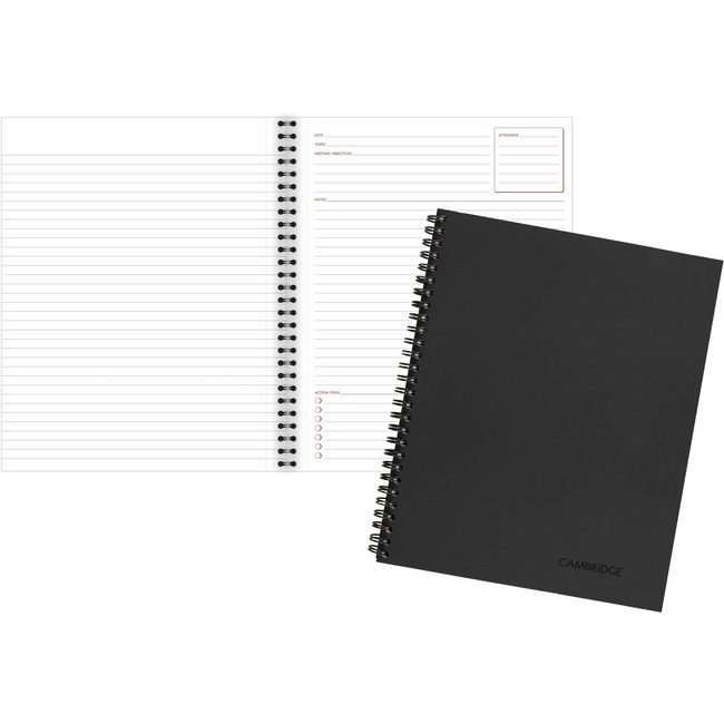 ACCO Brands Mead / Five Star Notebook Meeting 80PG Black MEA06132