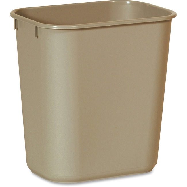 Rubbermaid Commercial Products Wastebasket Plastic 13QT RCP295500BGCT