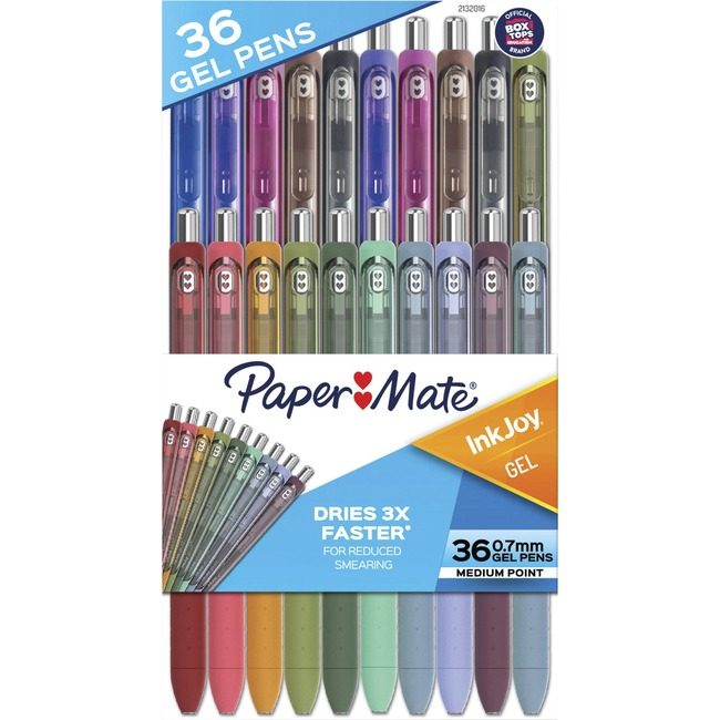Newell Brands Paper Mate Pen Gel 0.7 Ijoy Astd 36 Pack PAP2132016