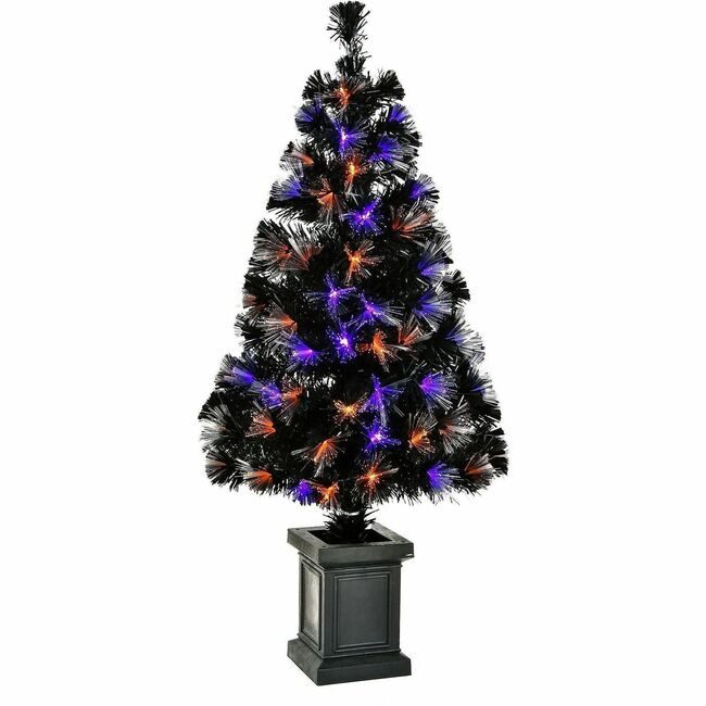 National Tree Company Halloween Fiber 48IN NLT729083111037
