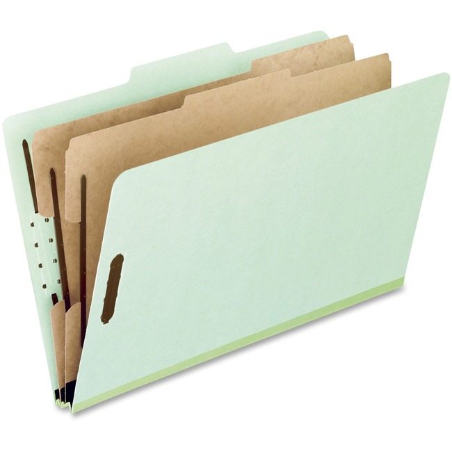 Pendaflex Folder Class Letter 2DIV Green PFX17173