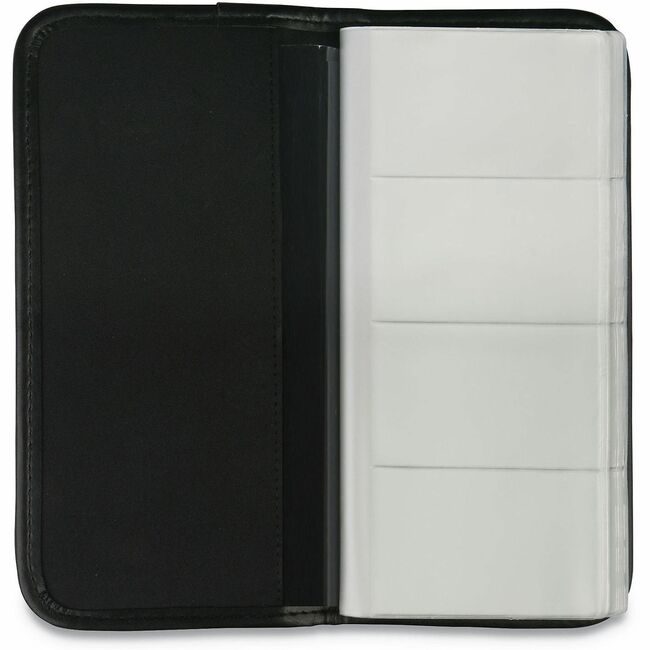Universal Office Products Holder Business Vinyl Black UNV26850