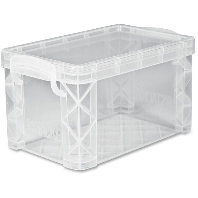 Advantus Corporation SUPER STACKER 3X5 BOX CLEAR AVT40307