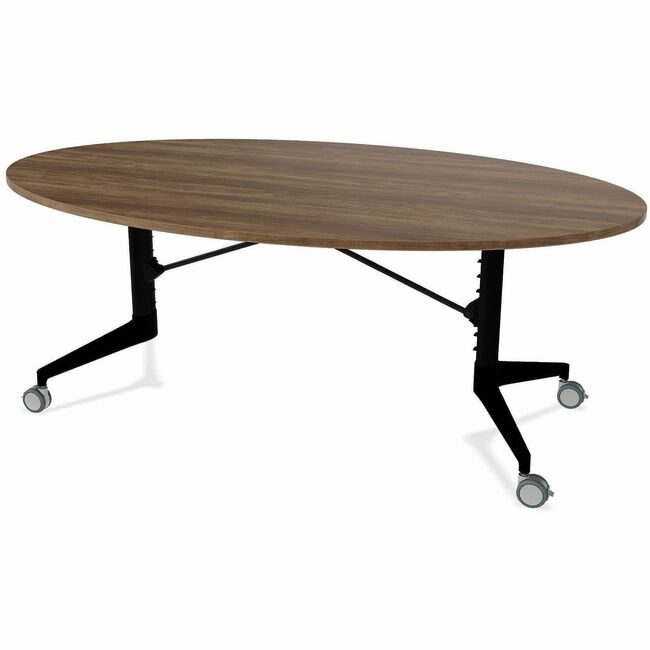 PS Furniture Rolling Fold In Half Table PSF3040