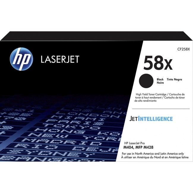 HP Inc. / Hewlett-Packard Crtdg Lsr 58X BL HEWCF258X