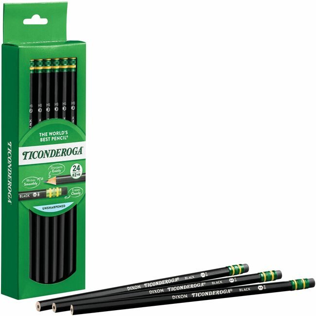 Dixon / Ticonderoga Dixon Ticonderoga Company / Pencils Black # DIX13926