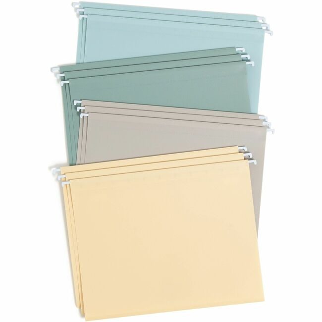 Smead Manufacturing Co. File Hng 12 Pack Letter Poly Assorted SMD10522