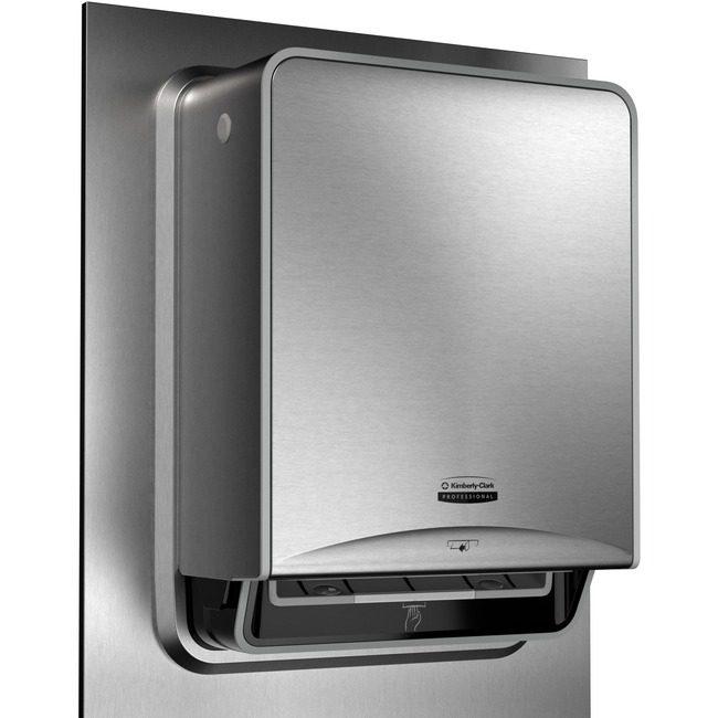 Kimberly-Clark Professional Kleenex / Scott / WypAll / Kimtech Dispenser Housing W/Trim Ss KCC53699