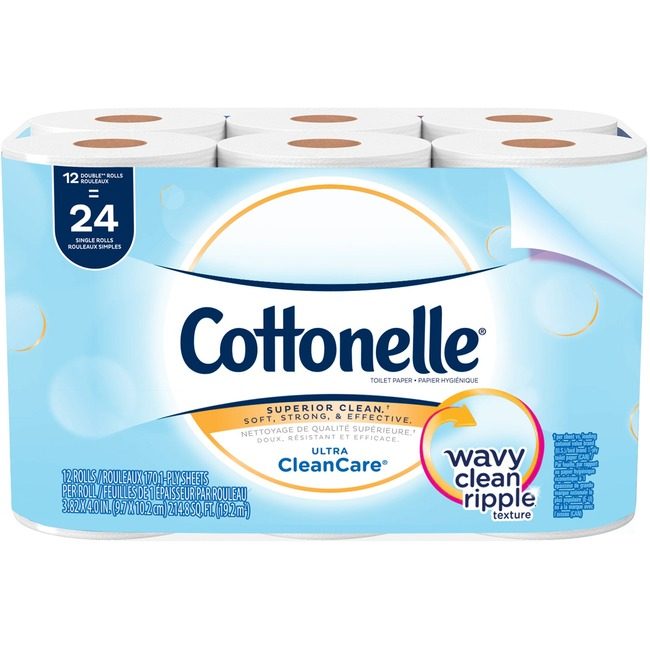 Kimberly-Clark Professional Kleenex / Scott / WypAll / Kimtech Tissue Ultra Sft White KCC12456
