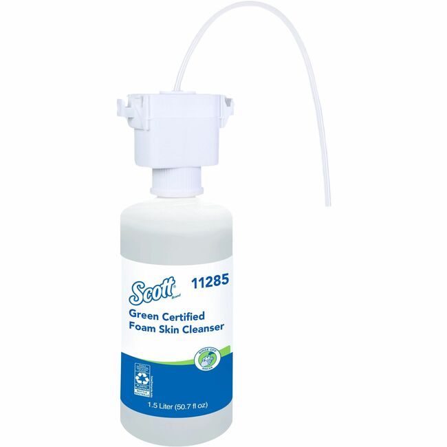 Kimberly-Clark Professional Kleenex / Scott / WypAll / Kimtech Cleanser Skin Foam Green 1.5L KCC11285