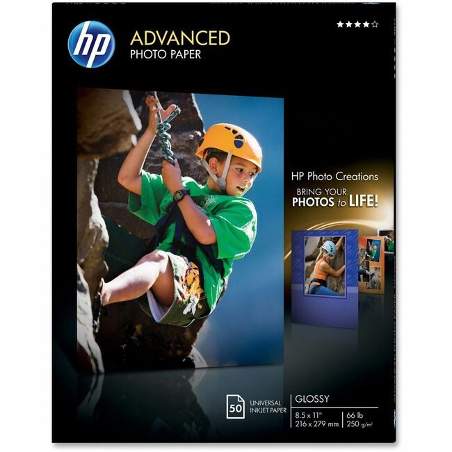 HP Inc. / Hewlett-Packard Paper Photo Advn 8.5X11 Gls HEWQ7853A