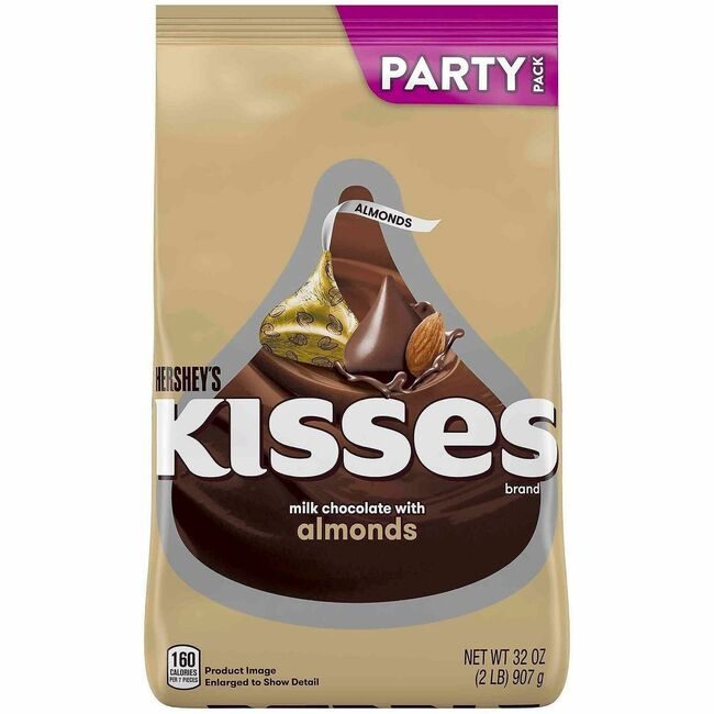 Varies / verify SKU SKU-LEVEL VERIFICATION REQUIRED Candy Kisses W Almnds 32OZ GRR24600418