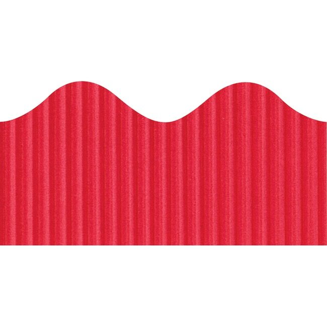 Pacon Corporation Border 2.25"X50 Flame Red PAC37034