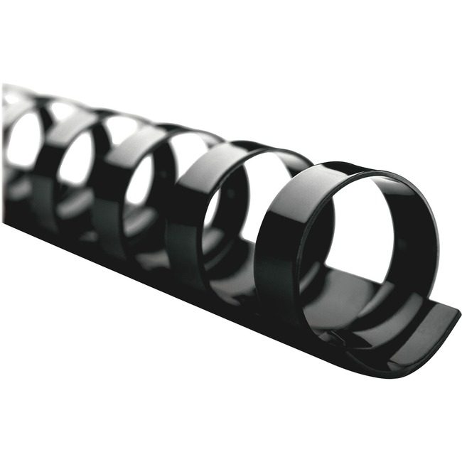 ACCO Brands GBC Spines Combnd 1/2" Black 100 Count GBC4000068