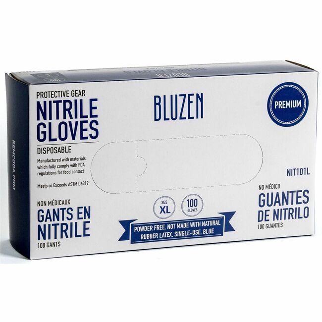 Remcoda LLC BluTable Gloves Nit Dispenser Bl XL RMLNIT101XL