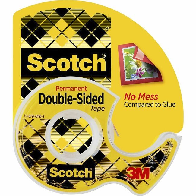 3M Company Tape Dblside 1/2X450 Perm MMM137