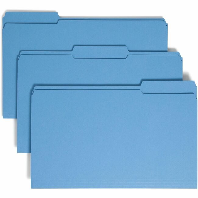 Smead Manufacturing Co. Folder File Legal 1/3 AST Be SMD17034