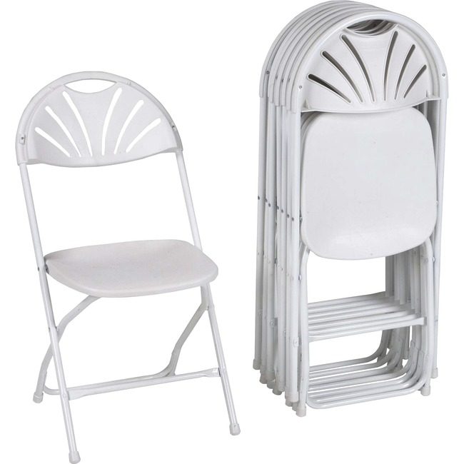 Dorel Industries, Inc. COSCO Chair Folding White 8/CT CSC60542WHT8E