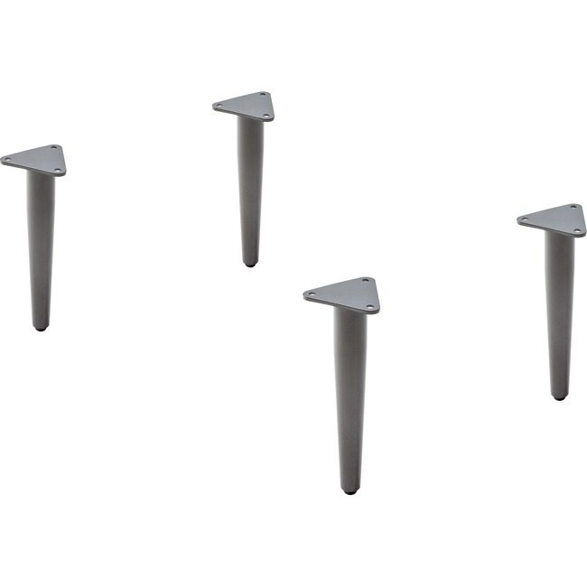 Lorell Base Metal Single Gray LLR86932