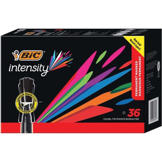 BIC Corporation Marker Permanent Black BICGPMM36BK