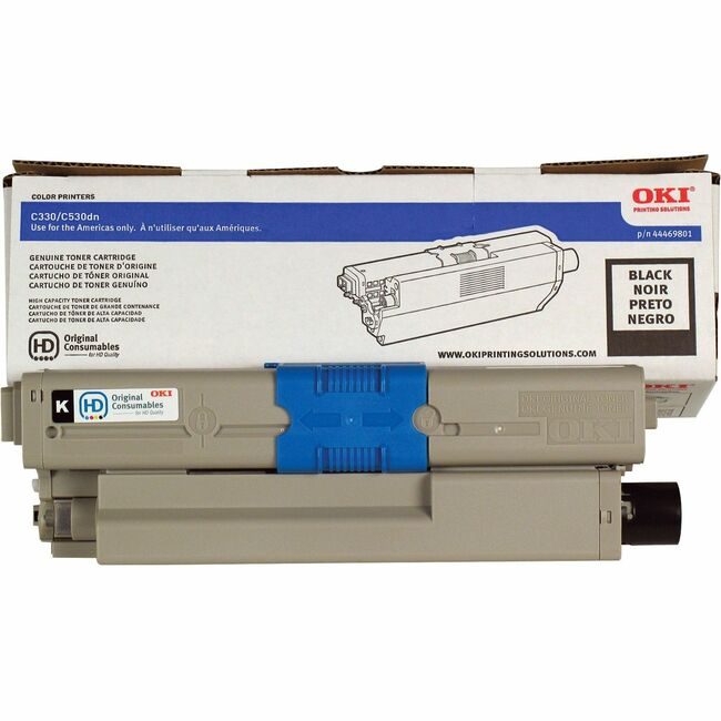 OKI Data Crtdg Toner C330/C530 Black OKI44469801