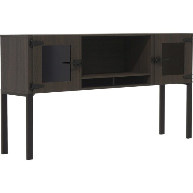 Safco Products Mayline Hutch Glass Doors Mirella MLNMRHG72STO