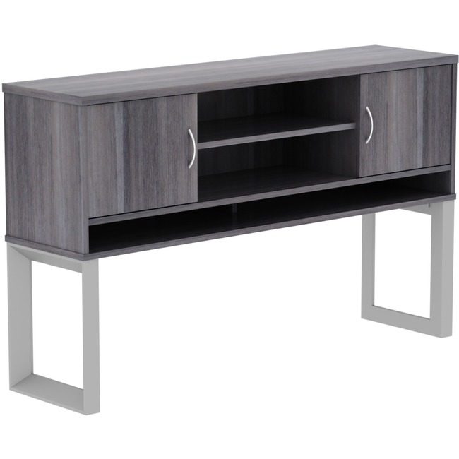 Lorell Hutch 2DR Metal Leg Wc LLR16219