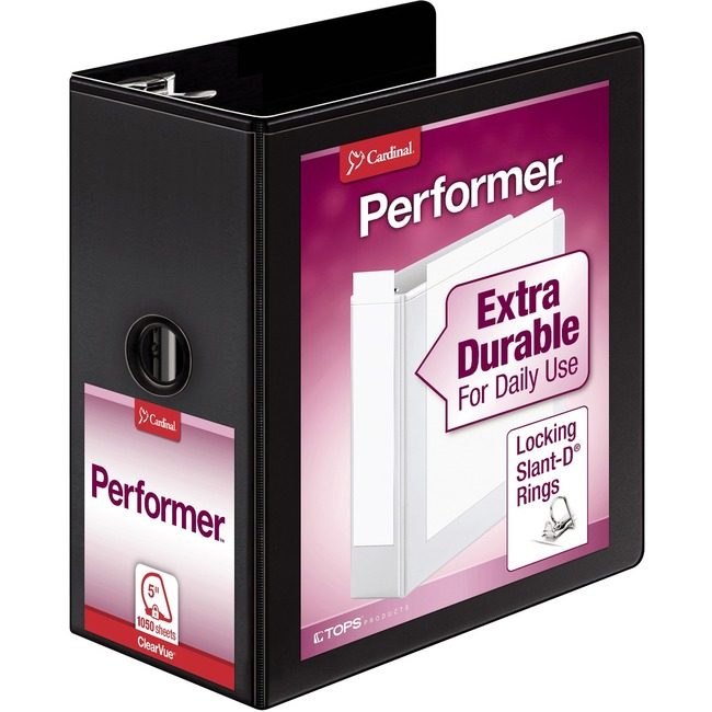 TOPS Products / Cardinal Brands Binder Xtrvle Vue D-Rng 5 CRD17951