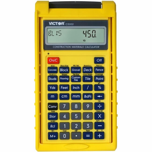 Victor Technology Calculator Construction VCTC5000