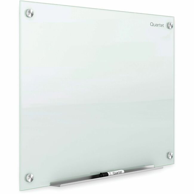 ACCO Brands Quartet Board 4 X 3 Glass Markr Frs QRTG4836F
