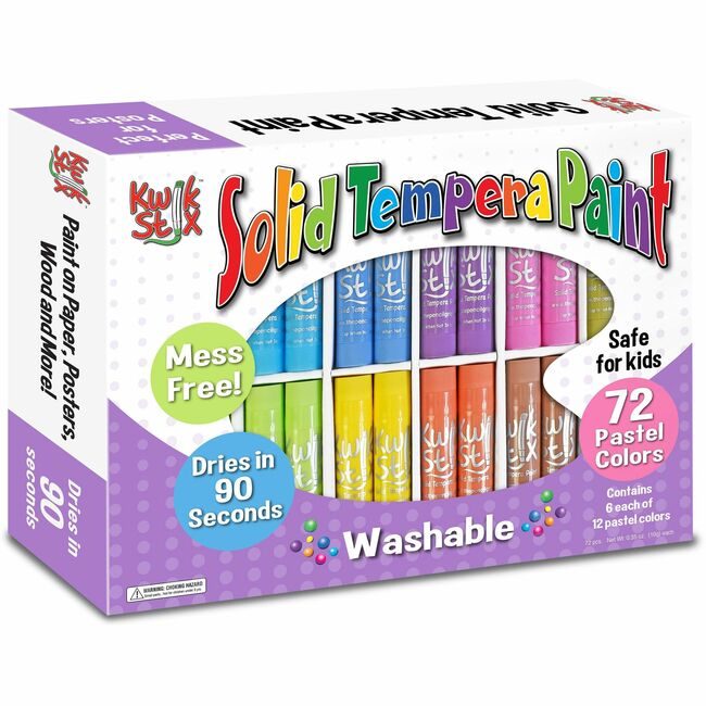 The Pencil Grip Kwikstix Paint Pastel 72 TPG692