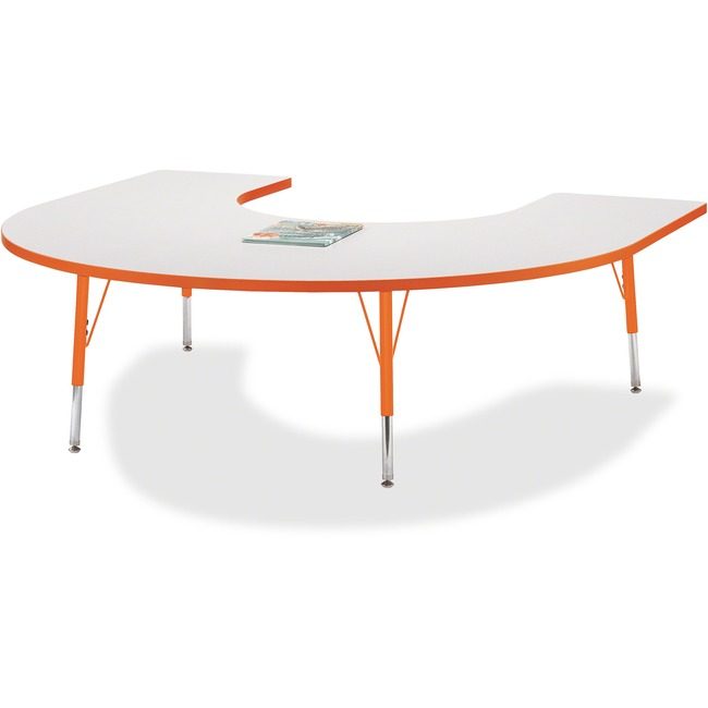 Jonti-Craft, Inc. Table Horseshoe 60X66 Gy/Oe JNT6445JCE114